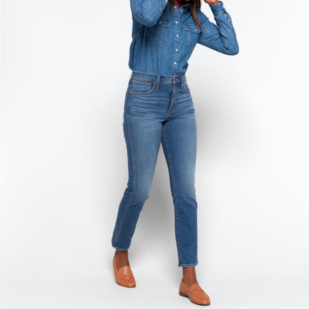 Madewell Stovepipe Jeans Size 32